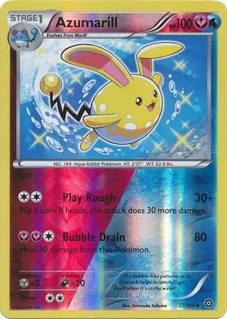 Steam Siege Azumarill #77/114 reverse holo